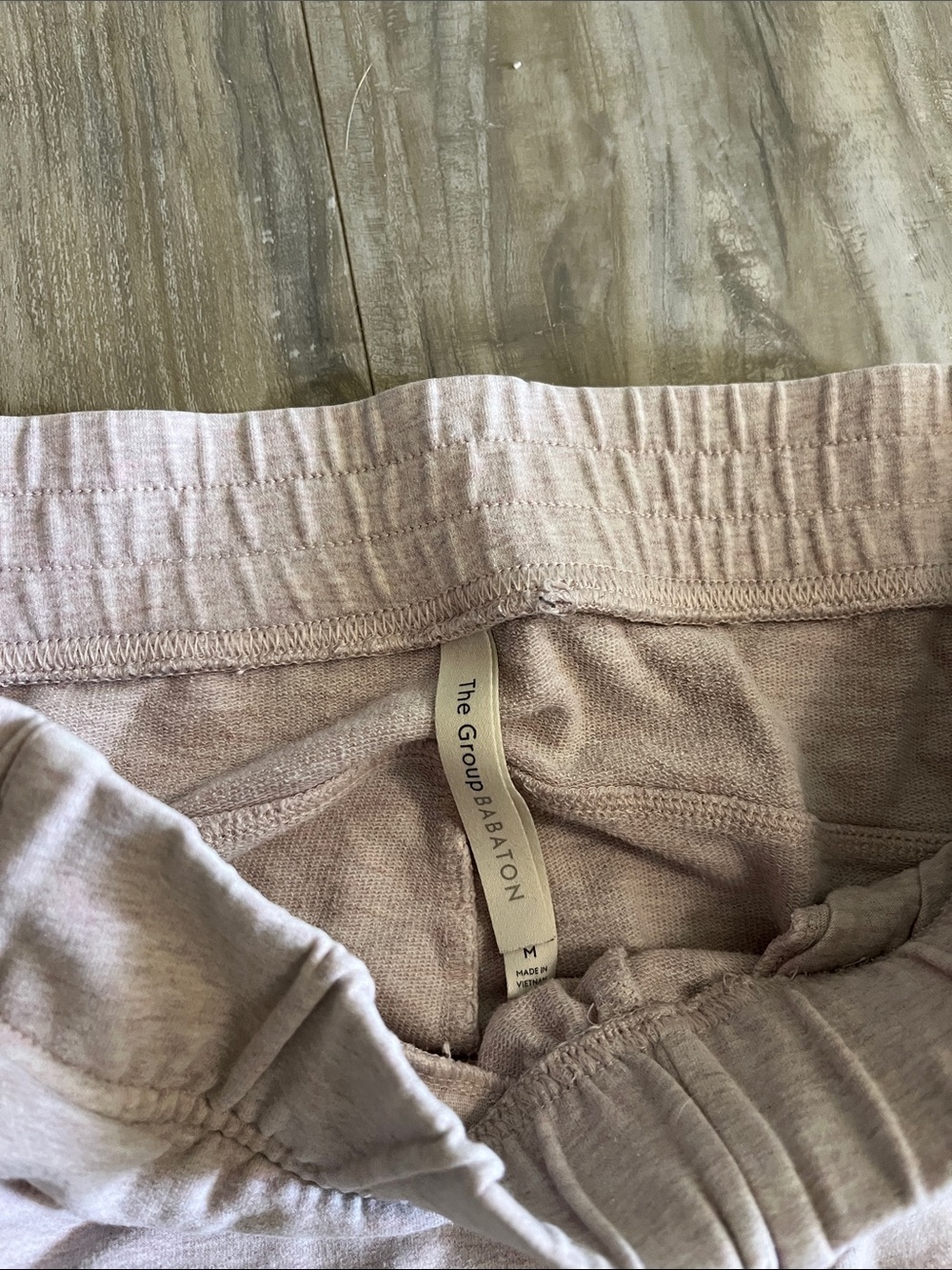 Babaton joggers light pink